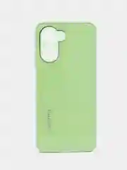 Лайм чехол для Realme C33, Реалми С33, пластиковый, глянцевый, под стекло