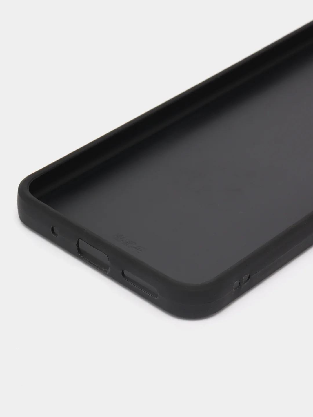 Угольный чехол на Xiaomi Redmi 10C Poco C40 (Сяоми Редми 10С Поко С40), пластиковый, под стекло