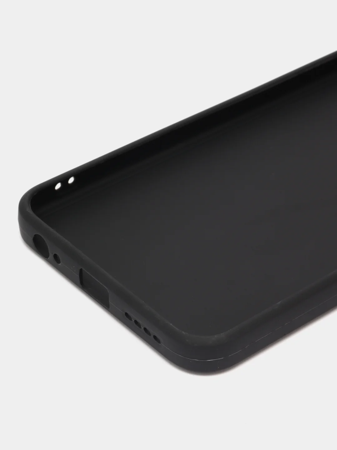 Черный чехол для Tecno Pova 4, Техно Пова 4, силиконовый, матовый, черный