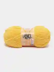 Желтый пряжа плюшевая Alize Softy, микрополиэстер, 50 г, 115 м