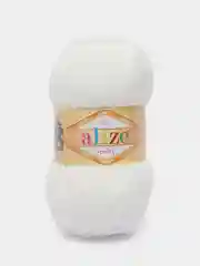 Слоновая кость пряжа плюшевая Alize Softy, микрополиэстер, 50 г, 115 м
