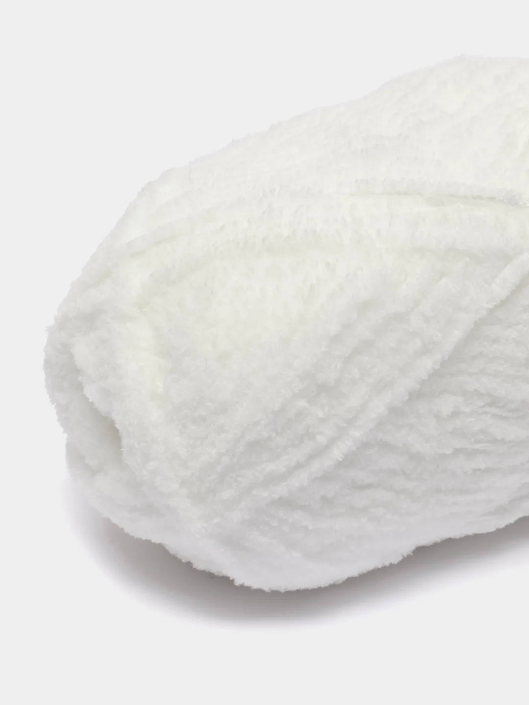 Слоновая кость пряжа плюшевая Alize Softy, микрополиэстер, 50 г, 115 м
