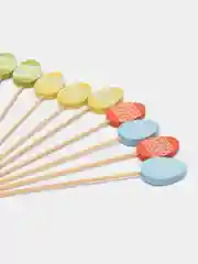 Желтый шпажки для канапе