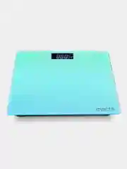 Голубой весы напольные MARTA MT-SC1691 диагностические, умные LCD дисплей, Bluetooth