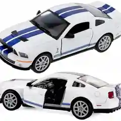 Белый металлическая Машинка 2007 Shelby GT500 1:38