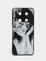 Белый силиконовый чехол для Huawei nova Y90, с принтом, с рисунком (Хуавей Нова У90 )