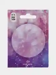 Кораллово-розовый самоклеящийся блок MESHU "Galaxy", 60мм, 50л.