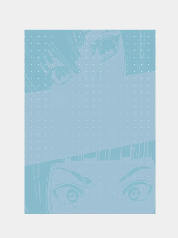 Блок для записей MESHU 8,8*12,5см, 100л.,"Kawaii", на склейке