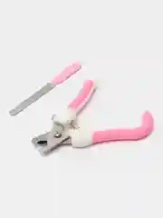 Розовый кусачки для когтей, когтерез
