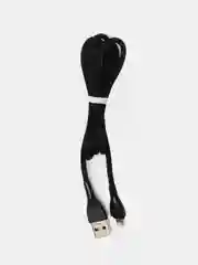 Алый силиконовый USB кабель Lightning