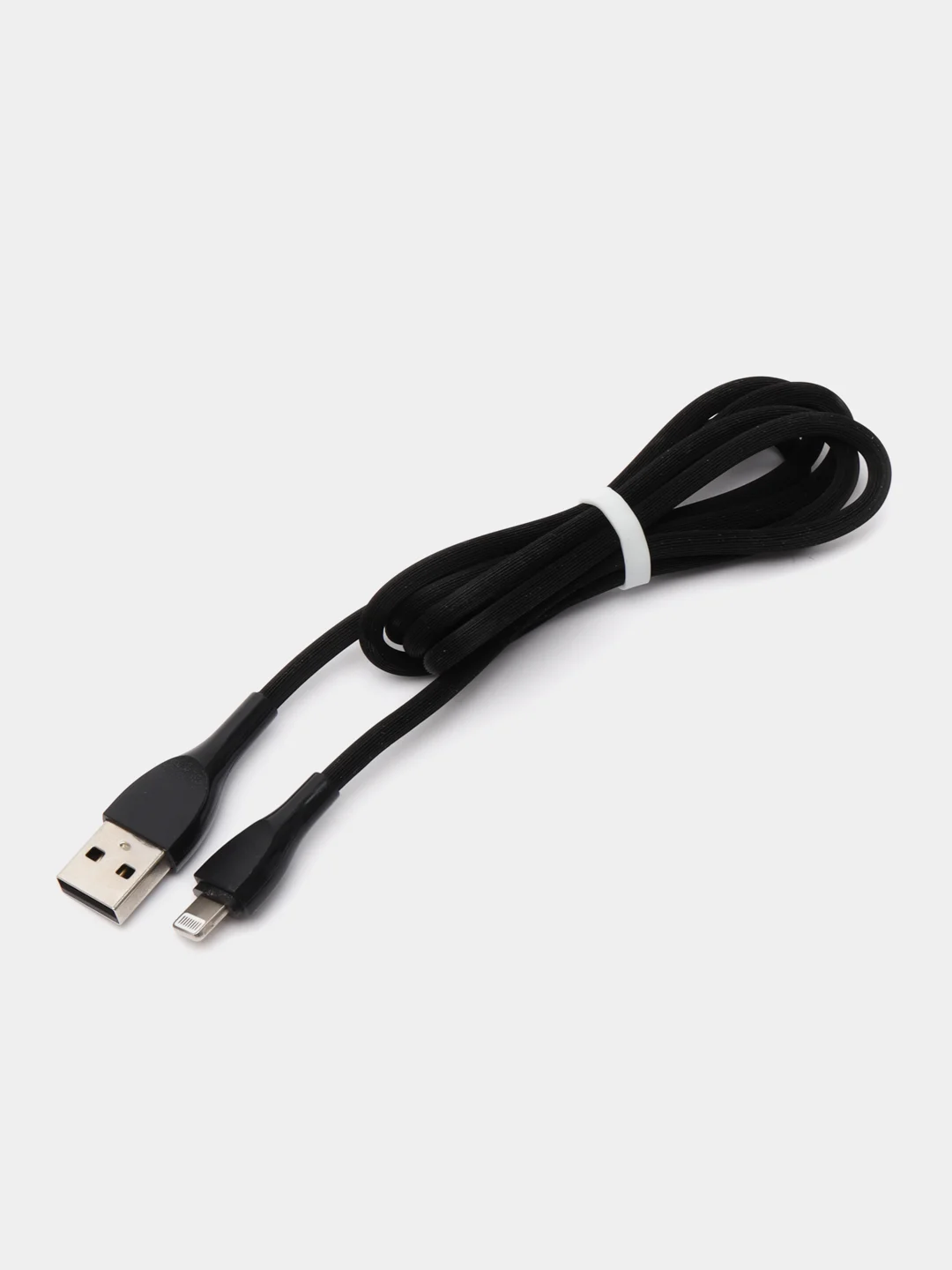 Алый силиконовый USB кабель Lightning