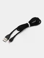 Алый силиконовый USB кабель Lightning