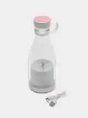 Белый блендер для смузи, беспроводной, портативный, бутылка
