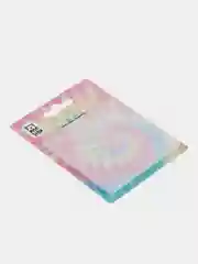 Кораллово-розовый самоклеящийся блок MESHU "Candy color", 75*75мм, 50л.