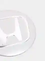 Серебряный наклейки на диски, колпаки Honda сферические, изогнутые, Хонда, 56 мм, 4 штуки