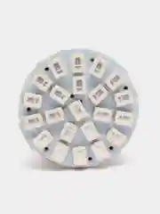 Лампа, 12В, LED, P21W, 22 диода, в повороты, синий свет, в цоколе BA15S