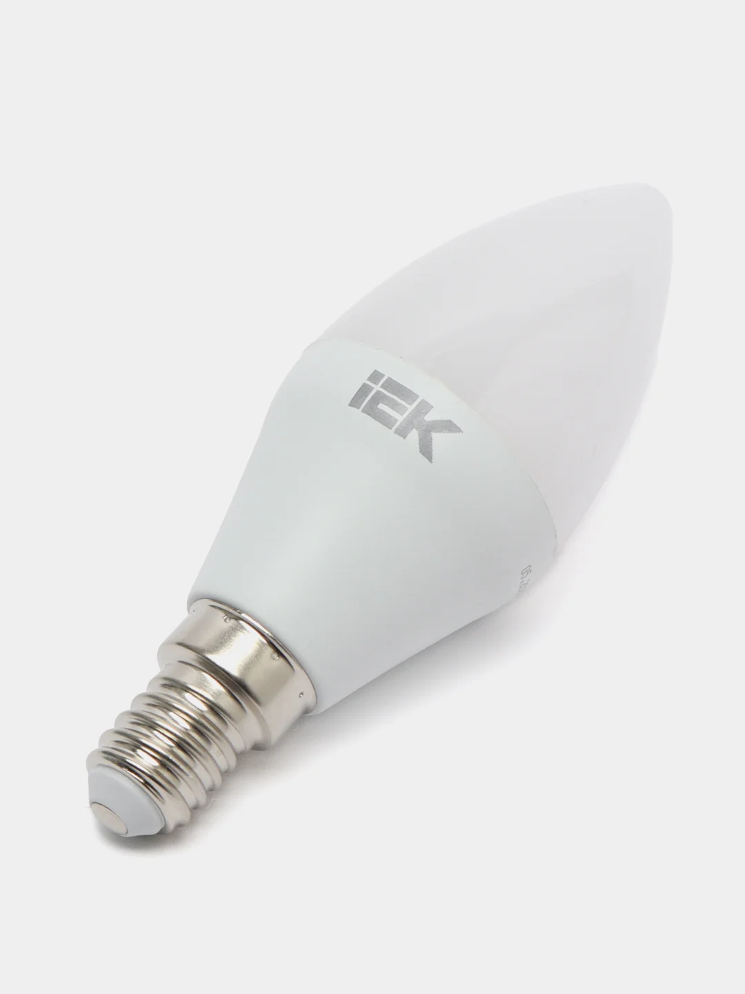 Светодиодная лампа свеча IEK 5 штук, цоколь E14/E27, мощность 5/7/9 Вт