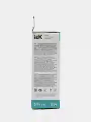 Светодиодная лампа свеча IEK 5 штук, цоколь E14/E27, мощность 5/7/9 Вт