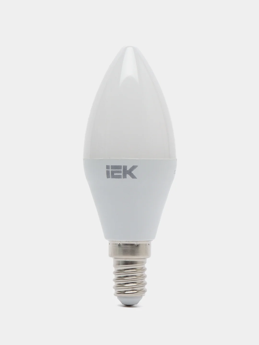 Светодиодная лампа свеча IEK 5 штук, цоколь E14/E27, мощность 5/7/9 Вт