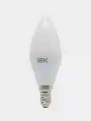 Светодиодная лампа свеча IEK 5 штук, цоколь E14/E27, мощность 5/7/9 Вт