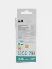 Светодиодная лампа IEK, цоколь Е27 5 штук, мощность 7Вт/11Вт/15Вт/20Вт