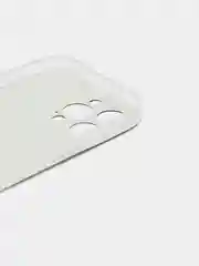 Бежевый чехол на iPhone 14, 14 Pro, 14 Plus, 14 Pro Max, с рисунком и защитой камеры