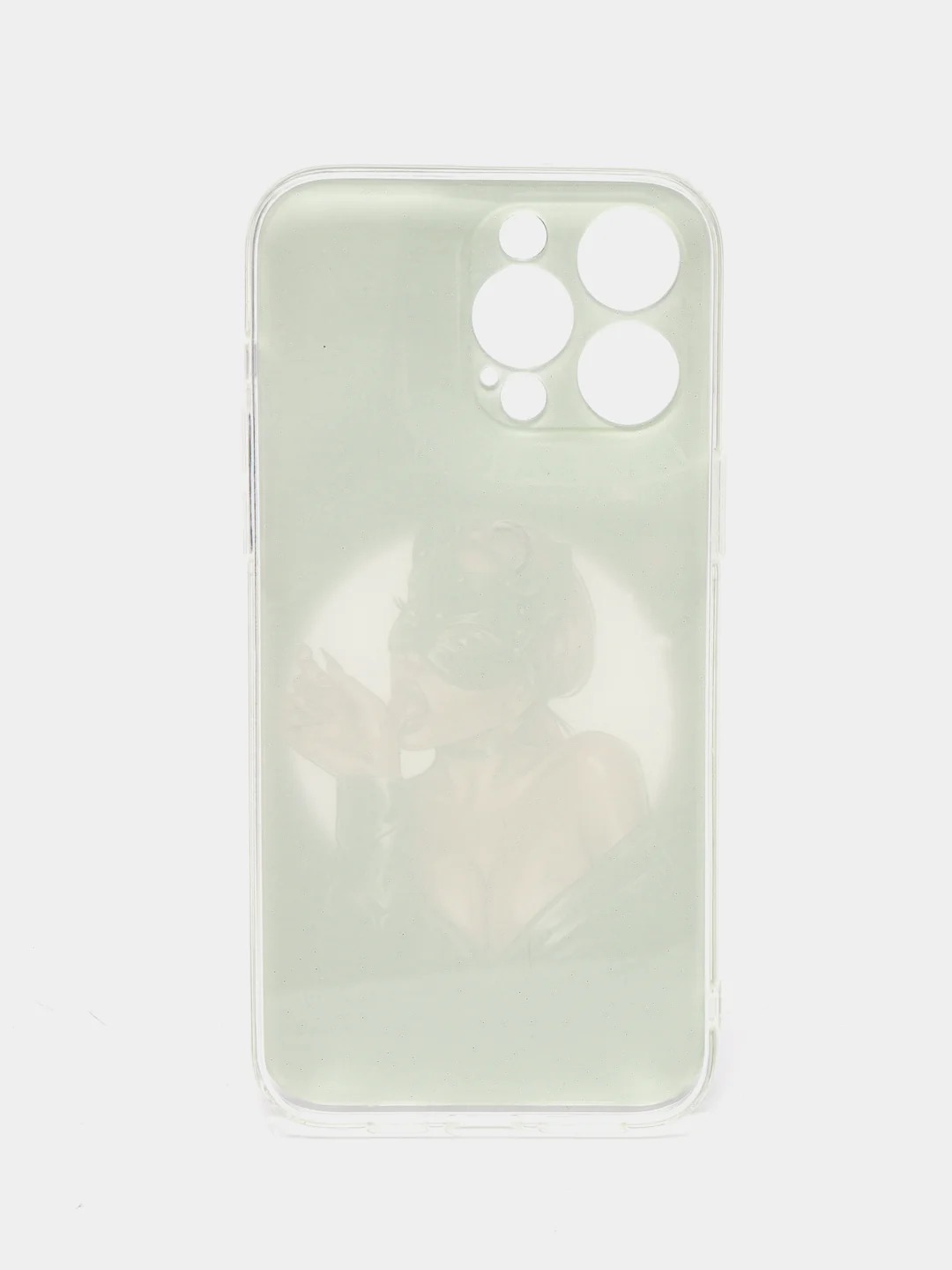Красный чехол на iPhone 14, 14 Pro, 14 Plus, 14 Pro Max, с рисунком и защитой камеры