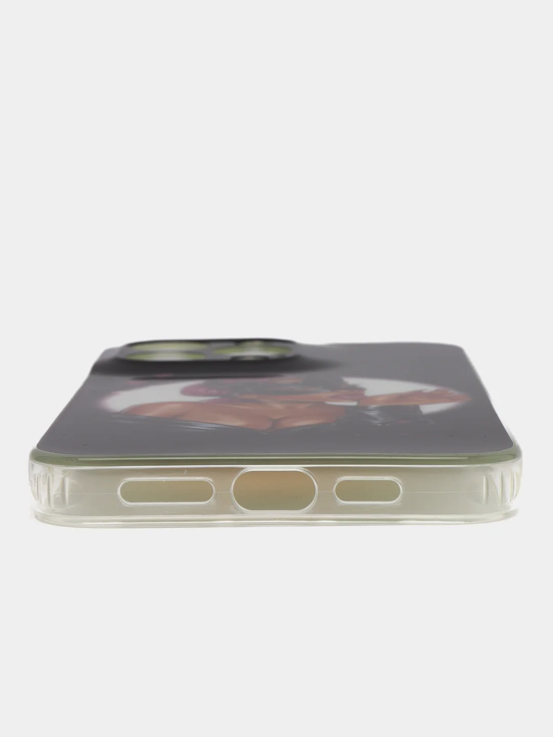 Красный чехол на iPhone 14, 14 Pro, 14 Plus, 14 Pro Max, с рисунком и защитой камеры