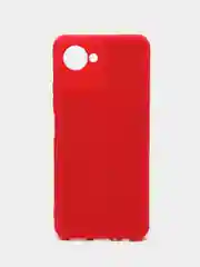 Красный чехол для телефона Realme C35, Realme C30, Nano, с защитой камеры и бортами