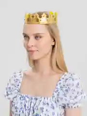 Лимонный карнавальная корона "Король"
