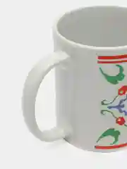 Голубой подарочный набор бабушке на татарском языке (подушка + кружка)