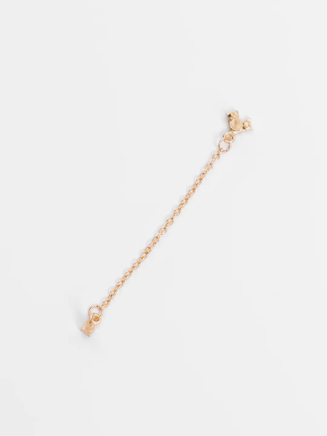 Серьга золотая