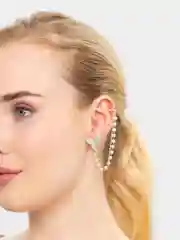 Серьги, с бабочкой