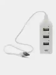 Белый разветвитель 4 в 1 USB HUB