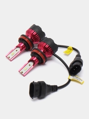 Светодиодные лед лампы для авто, led в фары, 2шт., H1, H4, H7, H11