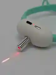 Белый ошейник для кошек/лазерная игрушка