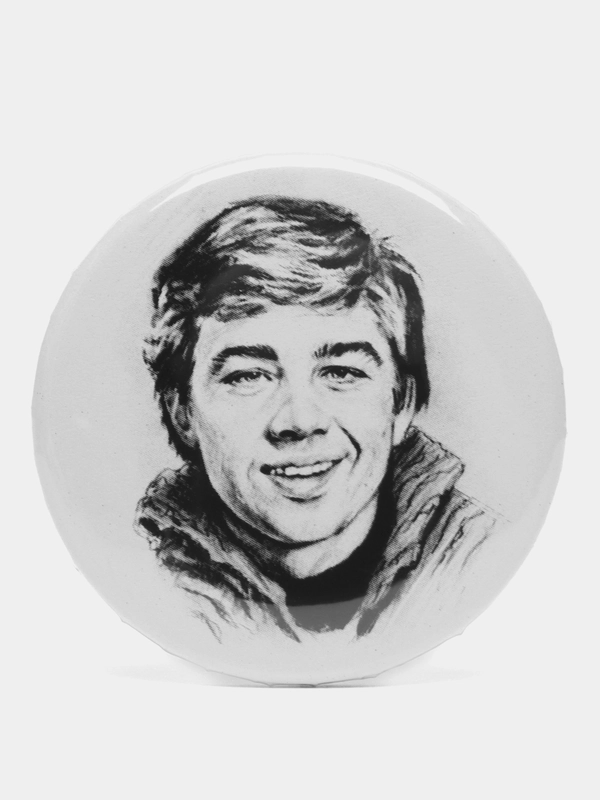 Значок Сергей Бодров, 37 мм, из фильма "Брат"
