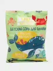 Салатовый соль для ванны детская, морская, природная, 500 г
