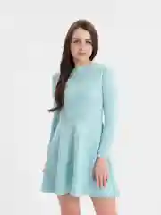 Мятный платье женское праздничное / платье повседневное