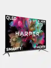 Телевизор Harper 55Q850TS, 4K, Ultra HD, с QLED, Smart TV, Wi-Fi, 55", Android 11