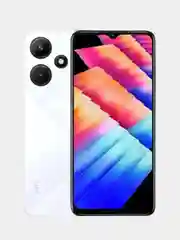 Белый смартфон Infinix Hot 30i NFC, 4+4 / 128 Гб