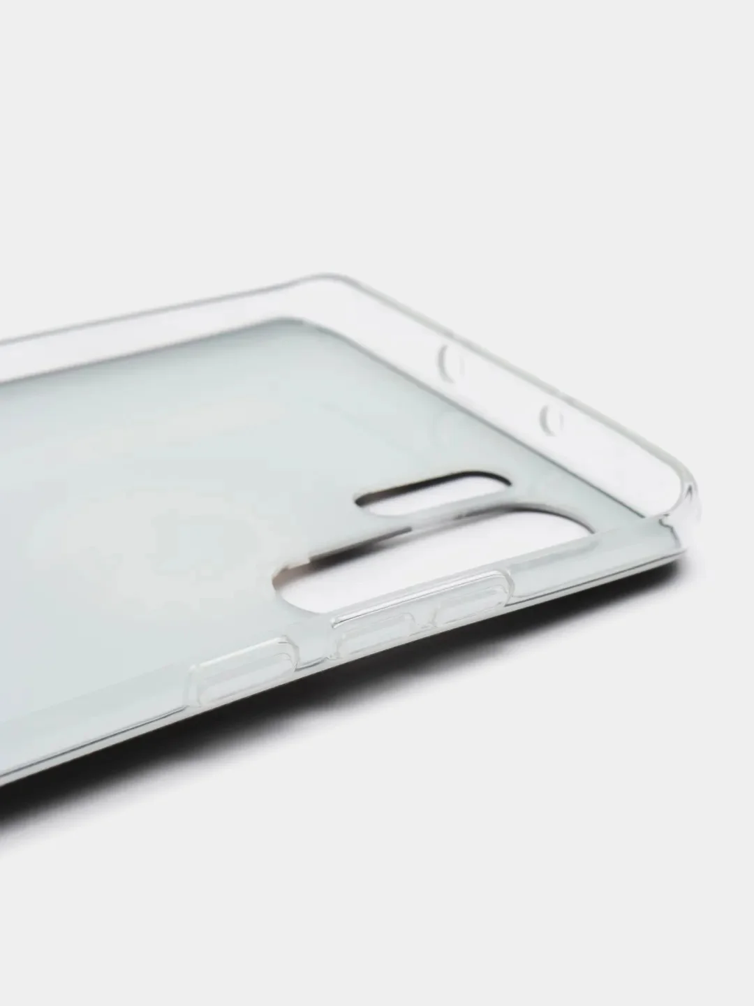 Хром силиконовый чехол на Huawei P30 Pro / Хуавей P30 Pro прозрачный, с рисунком, защита камеры