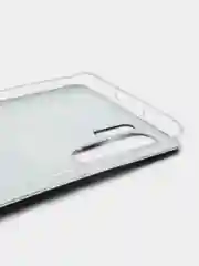 Хром силиконовый чехол на Huawei P30 Pro / Хуавей P30 Pro прозрачный, с рисунком, защита камеры