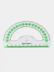 Набор чертежный для школы геометрии (линейка 30 см, 2 треугольника, транспортира), 210764