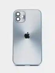 Серый металлик чехол для iPhone 11, айфон 11 с защитой камер