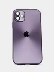 Фиолетовый чехол для iPhone 11, айфон 11 с защитой камер