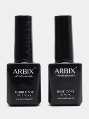 Набор Arbix: база Base Coat Strong и топ Top Rubber