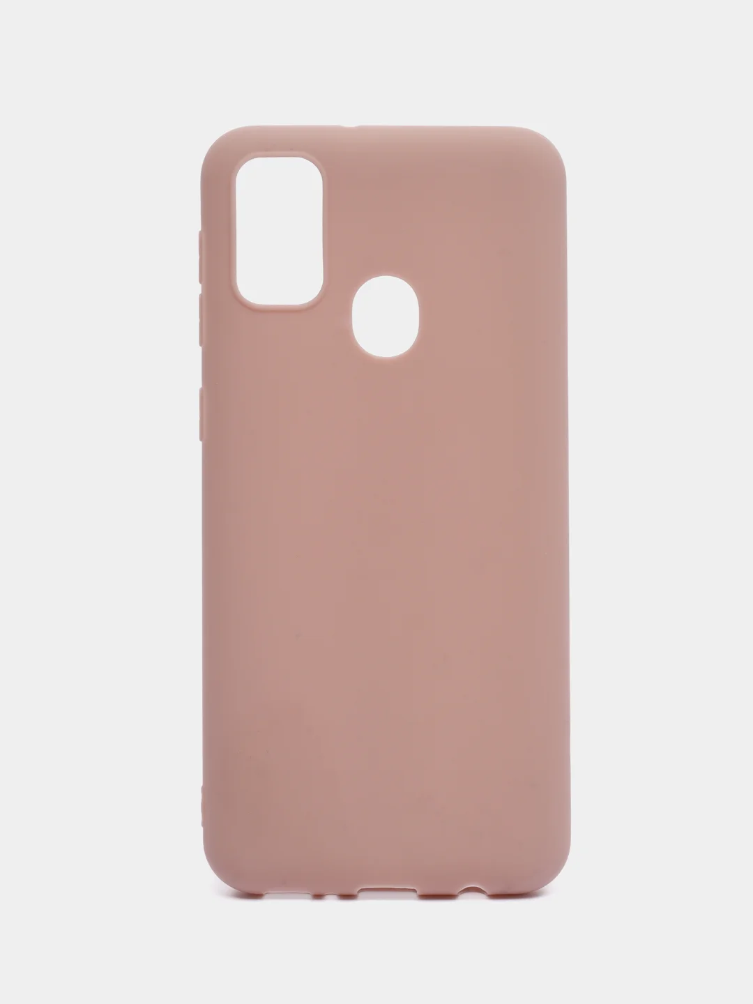 Бежевый чехол Samsung Galaxy M21 / M30s силиконовый