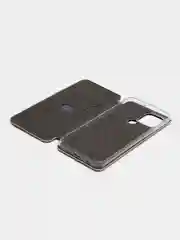 Золотой чехол-книжка для Xiaomi Redmi A1 Plus, A2+, Poco C51 / Сяоми Редми A1+, А2 Плюс, Поко С51