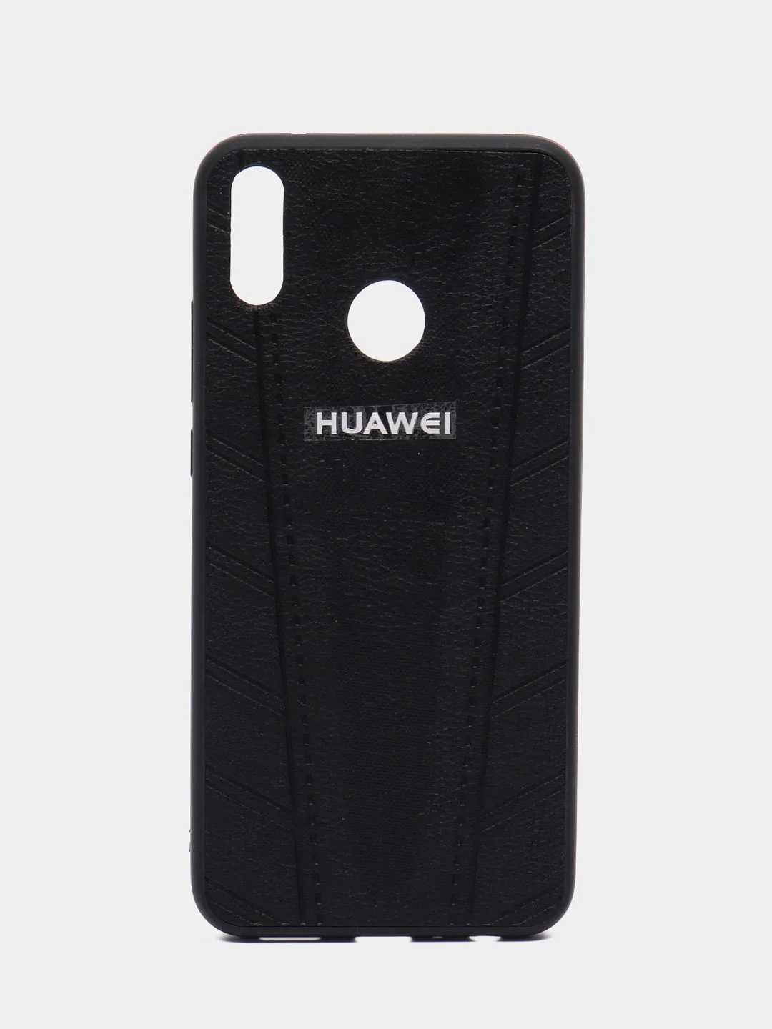 Черный чехол для Huawei Y9 (2019) под кожу